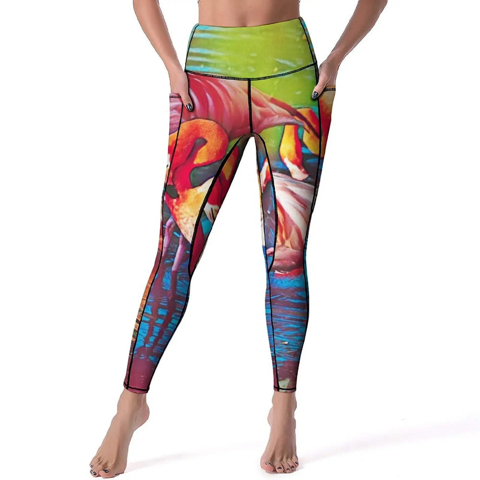 Flamingo Design Yoga Pants Sexy Abstract Painting Art Graphic Leggings High Waist Gym Leggins Lady Retro Quick-Dry Sport Legging
Flamingo Design Yoga Pants Sexy Abstract Painting Art Graphic Leggings High Waist Gym Leggins Lady Retro Quick-Dry Sport Legging