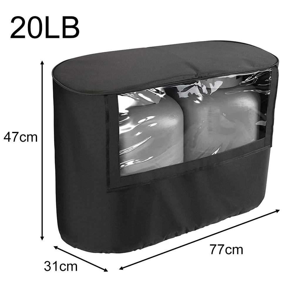 Upgrade to Hook and Loop Tapes RV Trailer Propane Tank Cover Effective Water Resistance Fits For Dual 20lb30lb Tanks
Upgrade to Hook and Loop Tapes RV Trailer Propane Tank Cover Effective Water Resistance Fits For Dual 20lb30lb Tanks