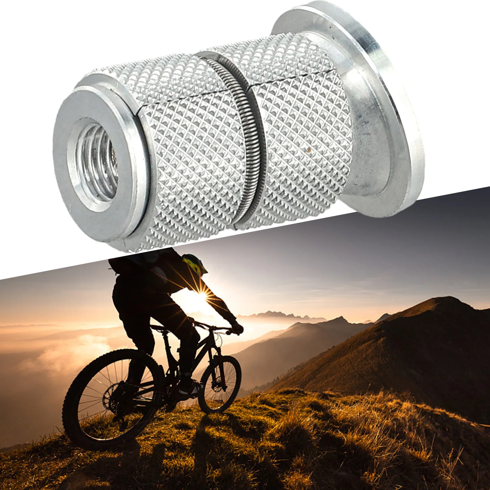 Bicycle Headset Top Cap Screw Key Expander Aluminum Alloy Bike Fork Adjuster Expansion Bolt For 28.6mm Bike Stem Accessories
Bicycle Headset Top Cap Screw Key Expander Aluminum Alloy Bike Fork Adjuster Expansion Bolt For 28.6mm Bike Stem Accessories