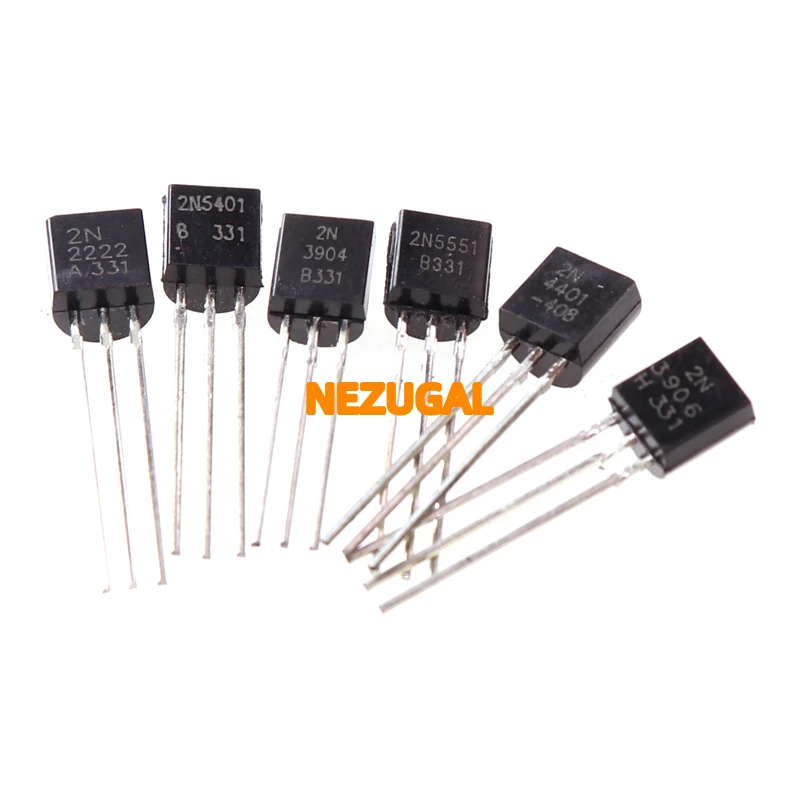 100 шт. 2N3904 2N3906 2N4403 2N2907 2N4401 2N2222 PN2222 2N5401 2N5551 TO-92 TO92 транзистор
100 шт. 2N3904 2N3906 2N4403 2N2907 2N4401 2N2222 PN2222 2N5401 2N5551 TO-92 TO92 транзистор