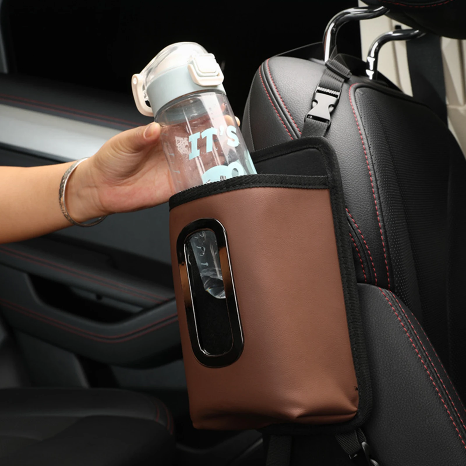 Car Seat Side Water Cup Storage Bag Leather Auto Backseat Hanging Tissue Box Holder Bottle Pockets Paper Drawer Organizer
Car Seat Side Water Cup Storage Bag Leather Auto Backseat Hanging Tissue Box Holder Bottle Pockets Paper Drawer Organizer