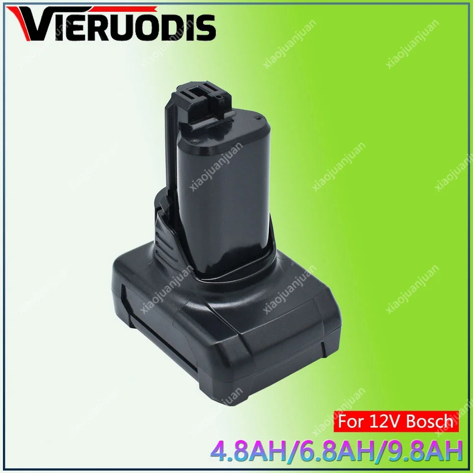 12VFor Bosch 4.8AH/6.8AH/9.8AH Li-ion BAT420 Replacement Battery For Bosch BAT411A BAT412 BAT412A BAT413 Max Power Tools Battery
12VFor Bosch 4.8AH/6.8AH/9.8AH Li-ion BAT420 Replacement Battery For Bosch BAT411A BAT412 BAT412A BAT413 Max Power Tools Battery