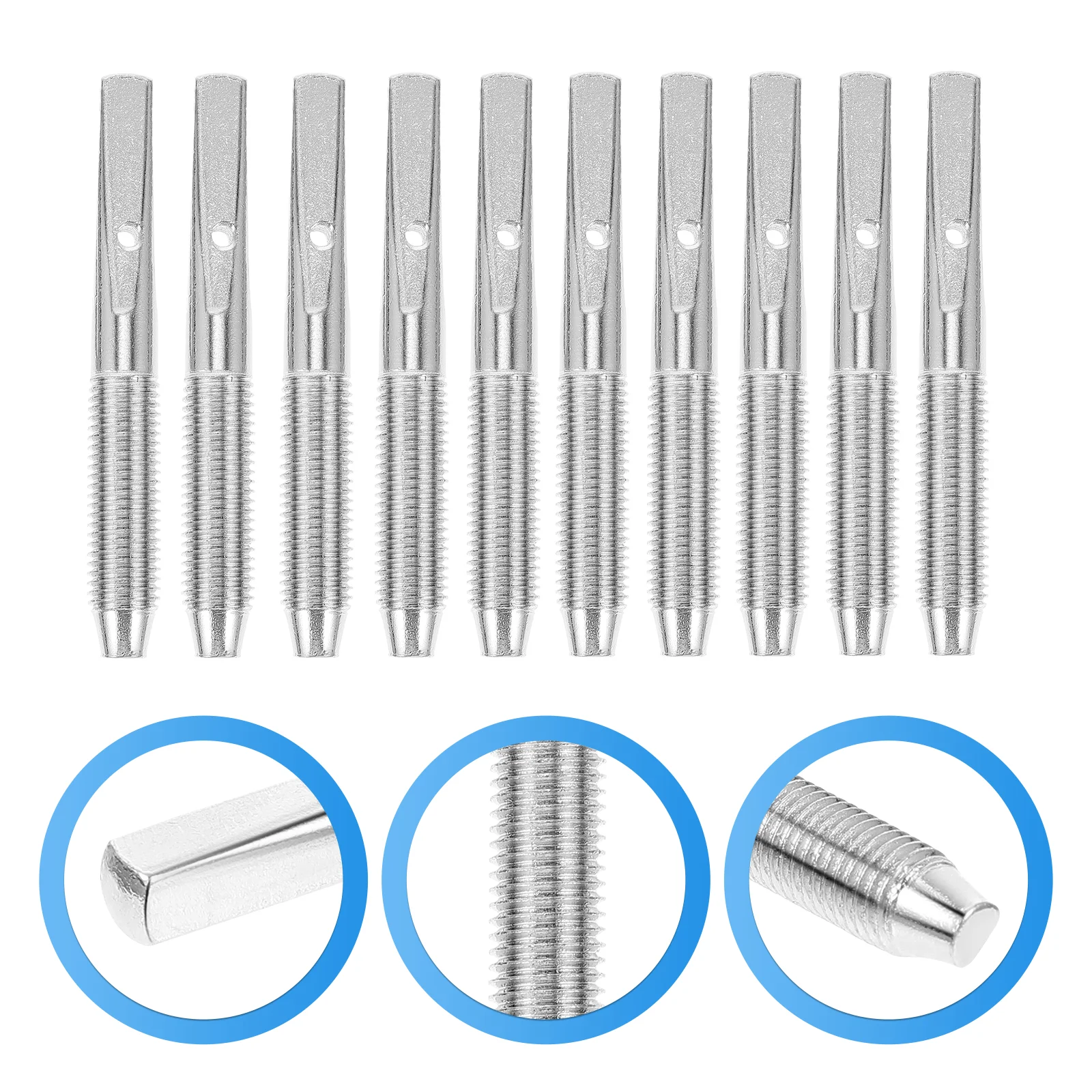 10 Pcs Laiya String Nails Lyre Harp Part Accessory Tuning Pegs for Replacement Professional Accessories
10 Pcs Laiya String Nails Lyre Harp Part Accessory Tuning Pegs for Replacement Professional Accessories