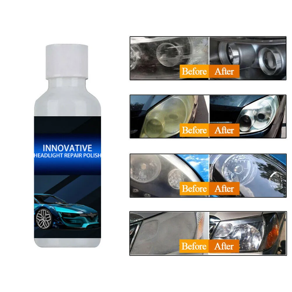 

30ml Repair Fluid Polish Portable Replacement Accessories Automotive Car Cleaner Headlight Cover Len Restorer New