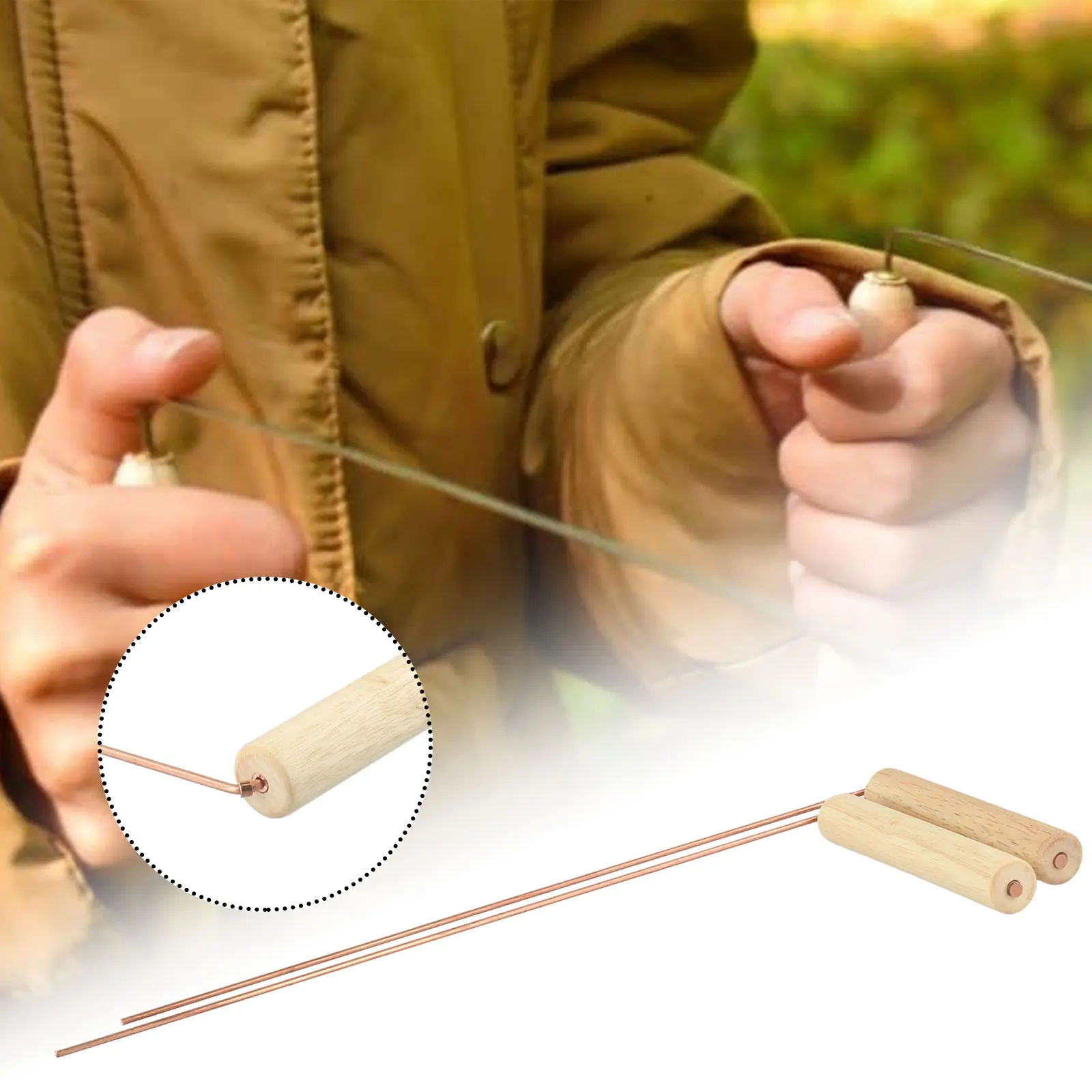 2pcs 99.9% Pure Copper Metal Detector Rod Flexible Water Witching Dowsing Probes Rod Dragon Seeking Detachable Divination Tool
2pcs 99.9% Pure Copper Metal Detector Rod Flexible Water Witching Dowsing Probes Rod Dragon Seeking Detachable Divination Tool
