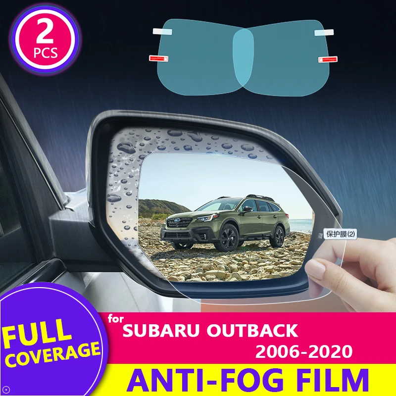 

Rain Film Full Cover Rearview Mirror Clear Anti-Fog Rainproof for Subaru Outback 2006-2020 2019 Stickers Car Accessories Goods