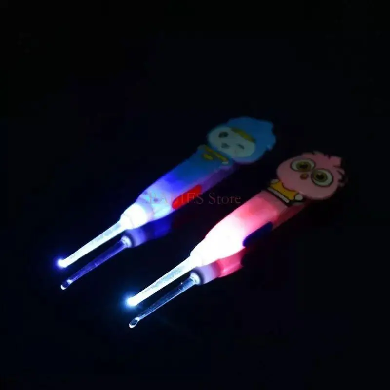 

C9GB LED Cartoon Ear Spoon Child Cleaning Tool Earwax with Light Ear-picker Product