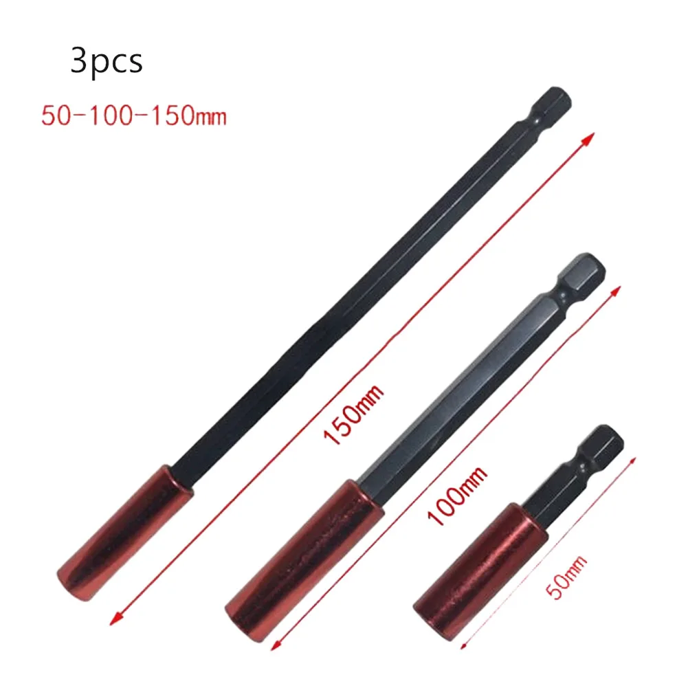 Magnetic Screwdriver Tip Holder Extension Rod with Strong Permanent Magnets Suitable for Air Batch Electric Drill Red
Magnetic Screwdriver Tip Holder Extension Rod with Strong Permanent Magnets Suitable for Air Batch Electric Drill Red