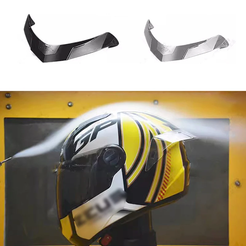 

Motorcycle Rear Trim Helmet Spoiler For ZEUS 811 821 Accessories