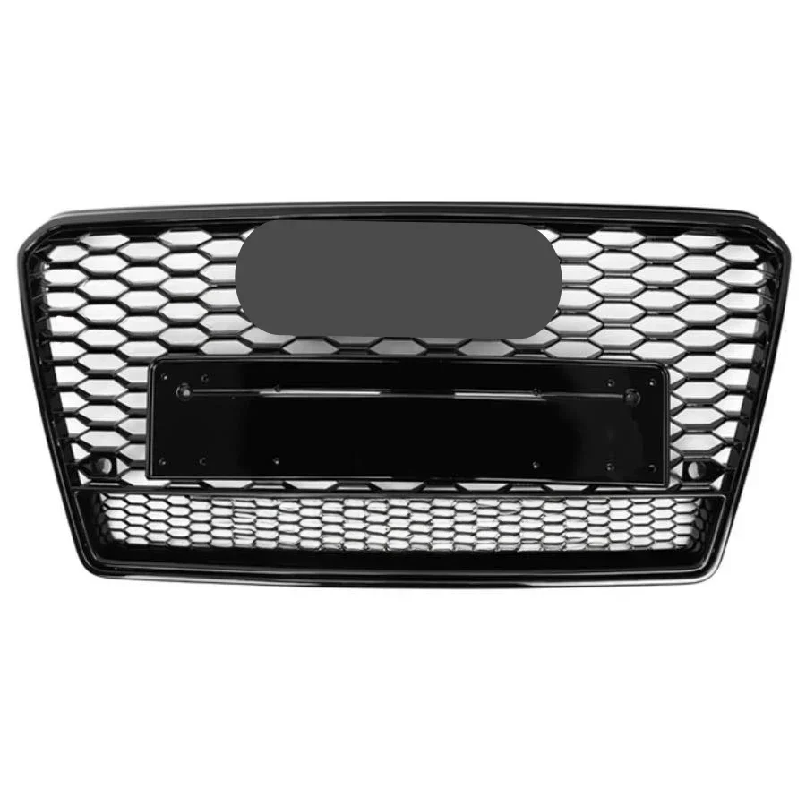 

For RS7 Grill Front Sport Hex Mesh Honeycomb HoodGrill for Audi A7/S7 2009 2010 2011 2012 2013 2014 2015 For quattro Style