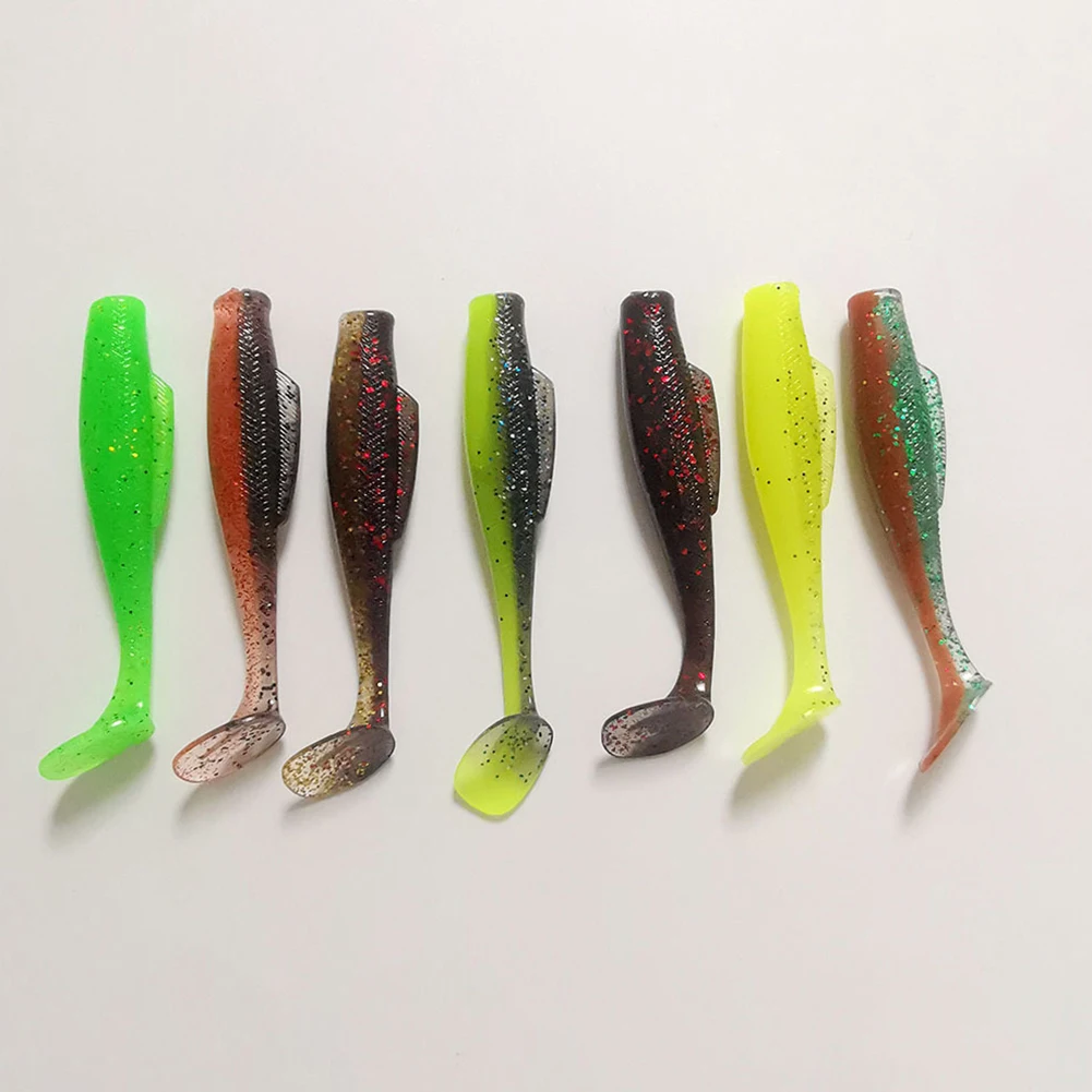 6pcs 6.7cm/2.3g Fishing Lure Soft Plastic Paddle Tail Swimbait Bass Wobblers Artificial Bait Freshwater Bass Trout Fishing Tools
6pcs 6.7cm/2.3g Fishing Lure Soft Plastic Paddle Tail Swimbait Bass Wobblers Artificial Bait Freshwater Bass Trout Fishing Tools