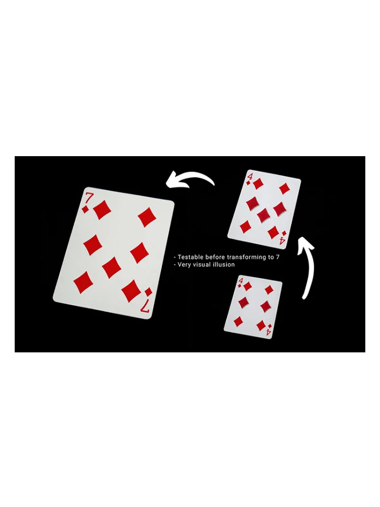 Tumi Magic presents Glitch Card Blue/Red Card Magic and Trick Decks Street Magic Props Gimmick Close up Magic Street Illusions 
Tumi Magic presents Glitch Card Blue/Red Card Magic and Trick Decks Street Magic Props Gimmick Close up Magic Street Illusions