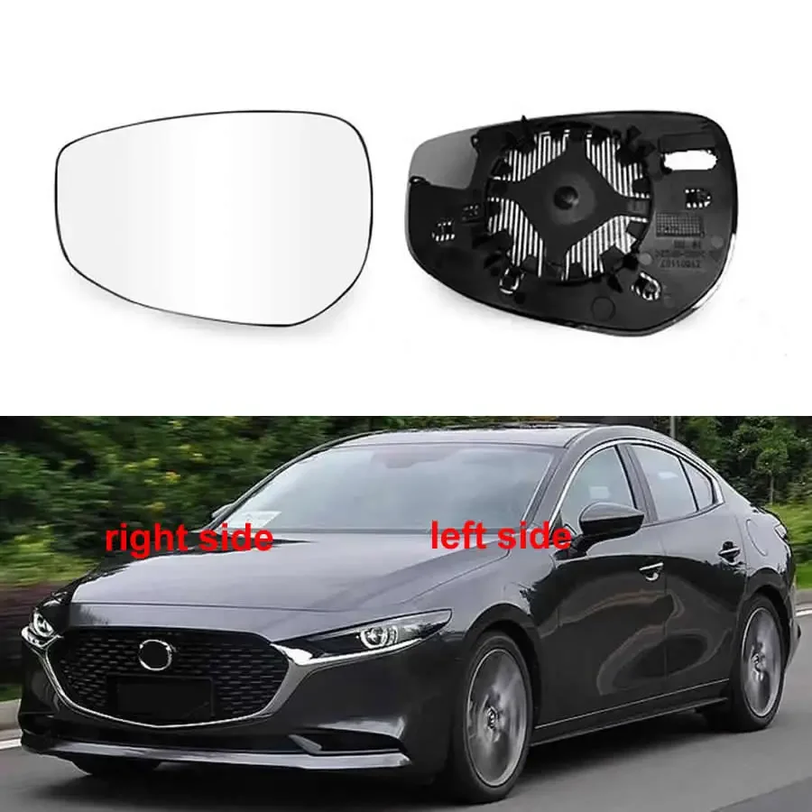 

For Mazda 3 Axela 2020 2021 2022 2023 Car Accessories Door Wing Rear View Mirrors Reflective Lens Rearview Mirror Lenses Glass
