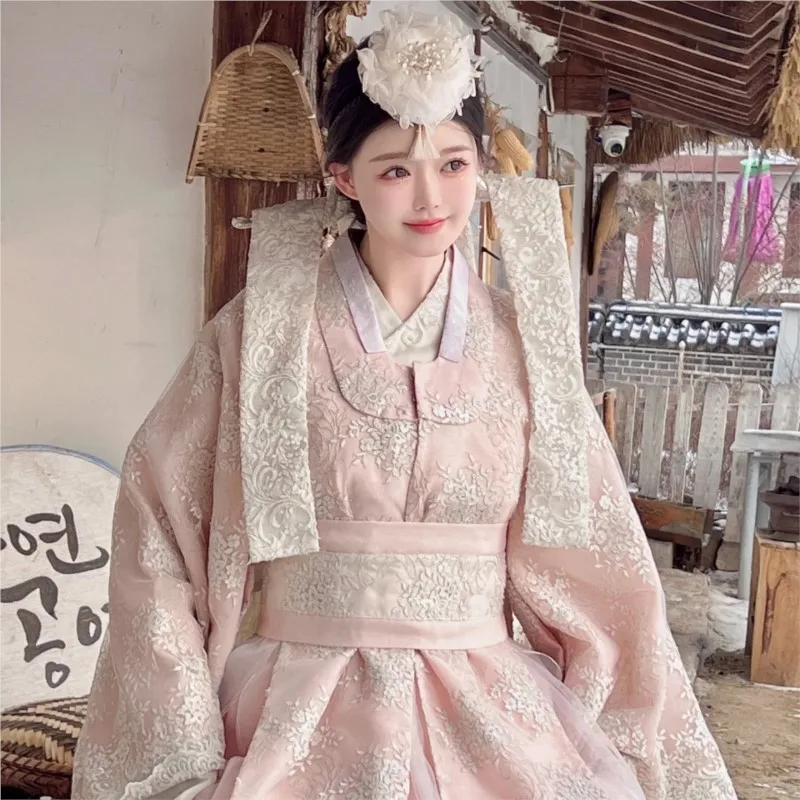 

Korean Clothing Headdress Hair Clasp Band Hanbok Ribbon Court Bride Accessories Ornaments Traditional Ancient Style Photo New