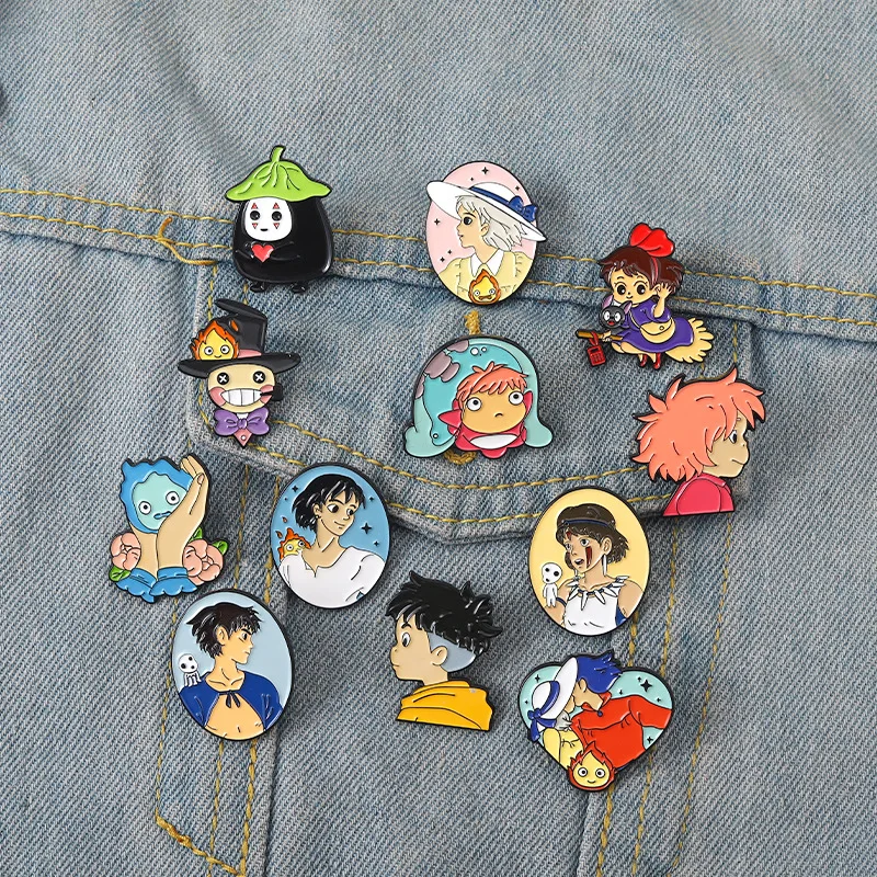 Ghibli Hayao Miyazaki Totoro Anime Badges on Backpack Brooch Enamel Pins Jewelry Lapel Pins Accessories Kids Gifts
Ghibli Hayao Miyazaki Totoro Anime Badges on Backpack Brooch Enamel Pins Jewelry Lapel Pins Accessories Kids Gifts