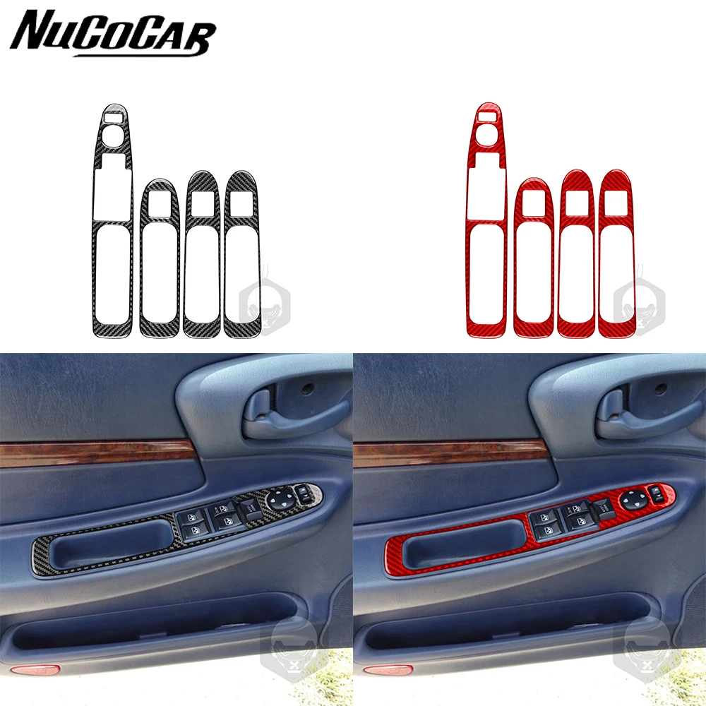 Для Chevrolet Impala 2001-2004 кнопки стеклоподъемника из углеродного волокна рамка отделка крышка аксессуары для интерьера автомобиля декоративные наклейки
Для Chevrolet Impala 2001-2004 кнопки стеклоподъемника из углеродного волокна рамка отделка крышка аксессуары для интерьера автомобиля декоративные наклейки
