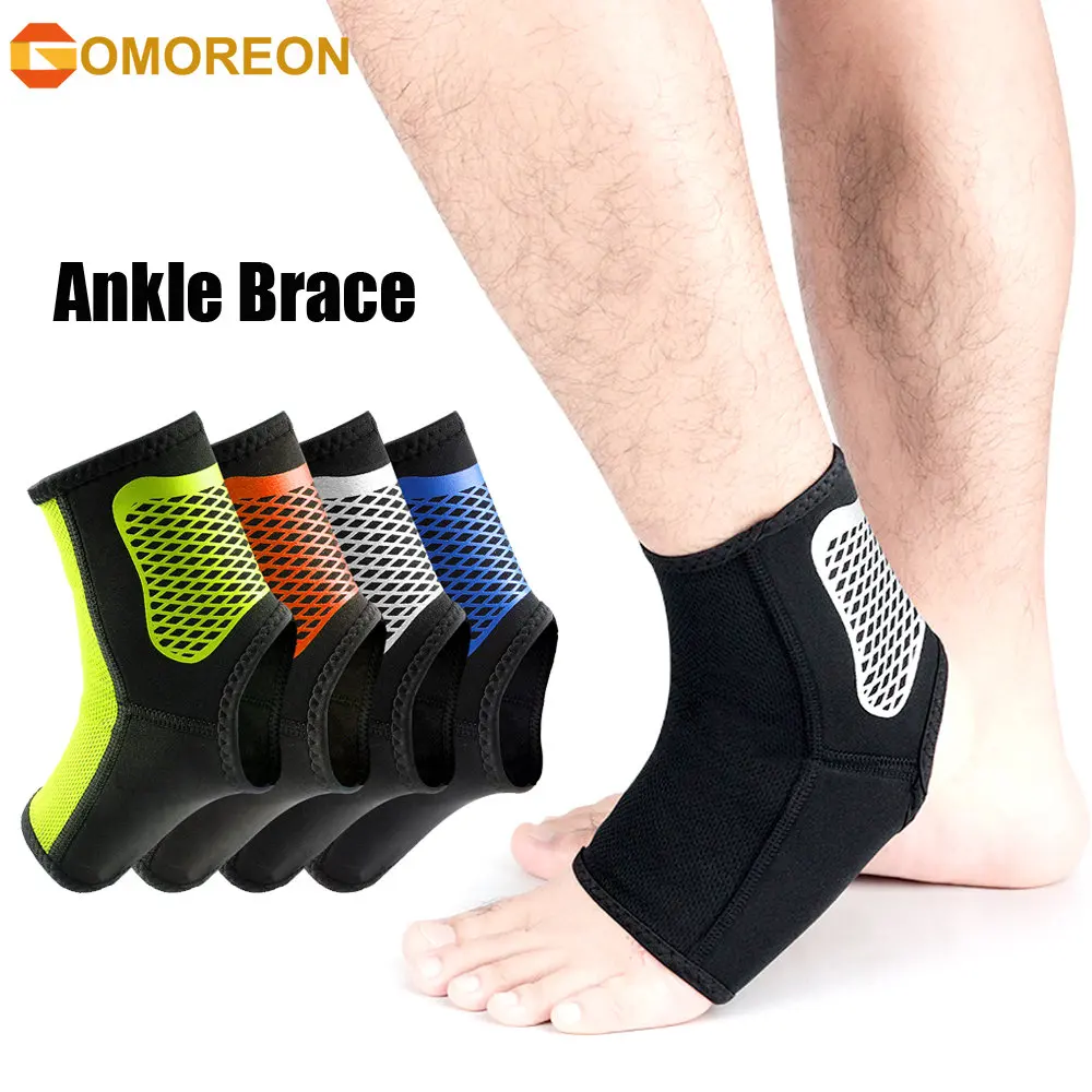 GOMOREON 1Pcs Ankle Support Protect Brace Strap Achille Tendon Brace Sprain Protect Foot Bandage Running Sport Fitness Band
GOMOREON 1Pcs Ankle Support Protect Brace Strap Achille Tendon Brace Sprain Protect Foot Bandage Running Sport Fitness Band