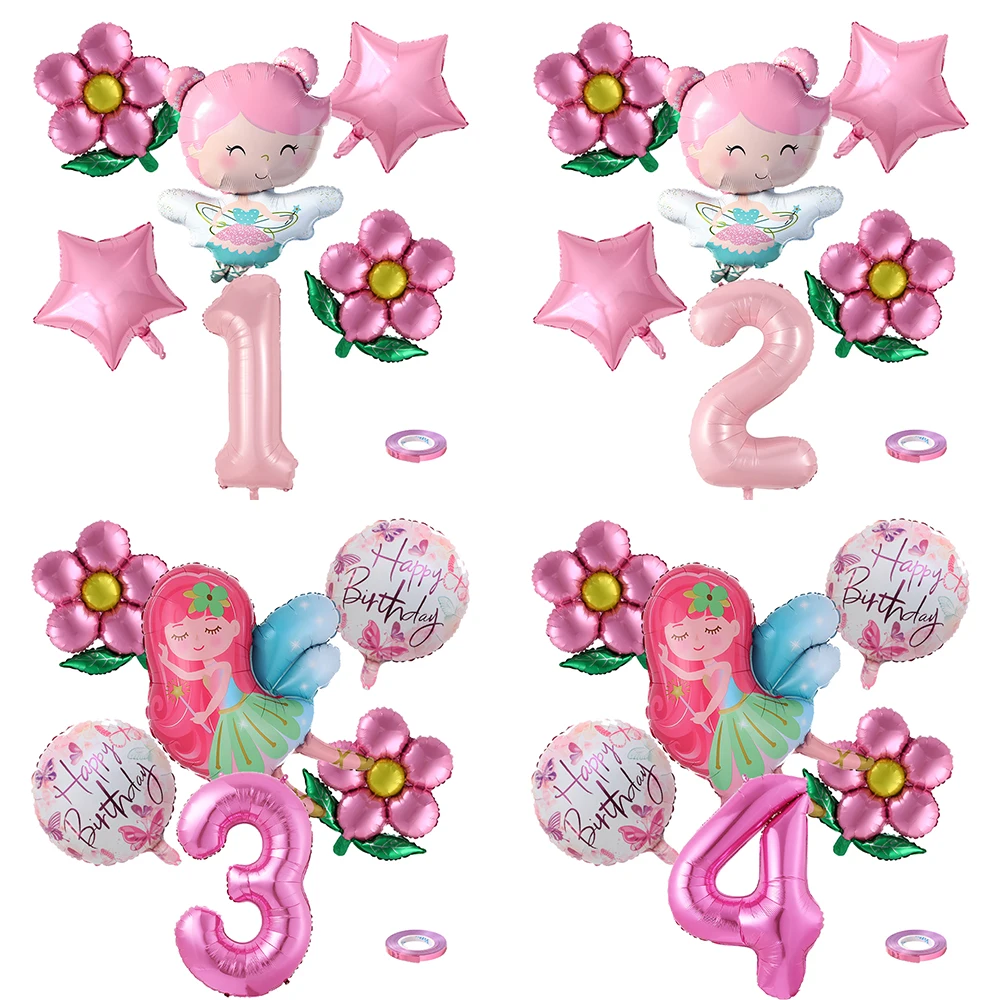 Little fairy Balloons With 40 inch Pink Number Ballon Set Girl 1 2 3 4 5st Flower Fairy Princess Birthday Party Decor Globos
Little fairy Balloons With 40 inch Pink Number Ballon Set Girl 1 2 3 4 5st Flower Fairy Princess Birthday Party Decor Globos