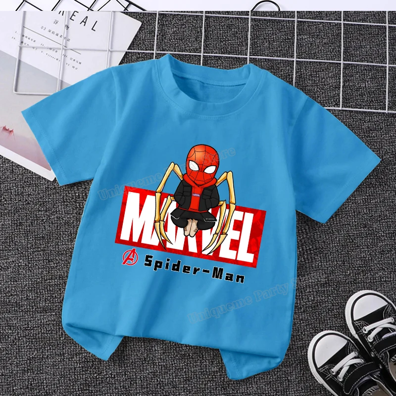 Spiders Man Baby Clothes Captain America Children T Shirt Short Sleeve Cartoon Anime Boy Tees Tops Hulk Iron Man Summer T-Shirt
Spiders Man Baby Clothes Captain America Children T Shirt Short Sleeve Cartoon Anime Boy Tees Tops Hulk Iron Man Summer T-Shirt
