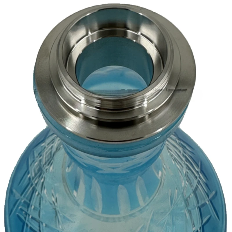 Stainless steel 304 thread spiral viscose bottle bar hookah changed to straight insert rubber sleeve to adapt to multiple pots
Stainless steel 304 thread spiral viscose bottle bar hookah changed to straight insert rubber sleeve to adapt to multiple pots