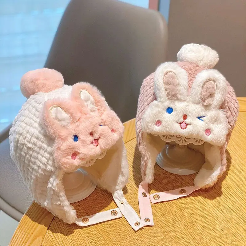 Winter Girl Hat Leifeng Cartoon Cotton Knit Bunny Baby Beanie Hats For Girls Winter Kids Hat Big Pompom Cartoon Cotton Knit Boy
Winter Girl Hat Leifeng Cartoon Cotton Knit Bunny Baby Beanie Hats For Girls Winter Kids Hat Big Pompom Cartoon Cotton Knit Boy