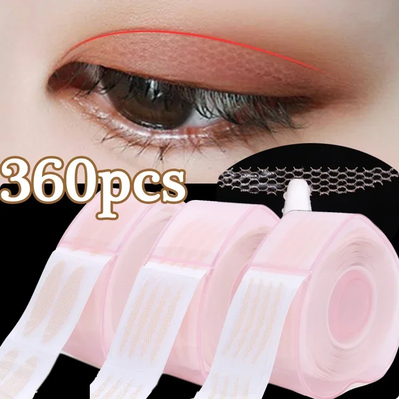 360PCS/Pack Double Eyelid Patches Makeup Clear Beige Eyelid Stripe Big Eyes Invisible Double Fold Eye Shadow Sticker Beauty Tool
360PCS/Pack Double Eyelid Patches Makeup Clear Beige Eyelid Stripe Big Eyes Invisible Double Fold Eye Shadow Sticker Beauty Tool