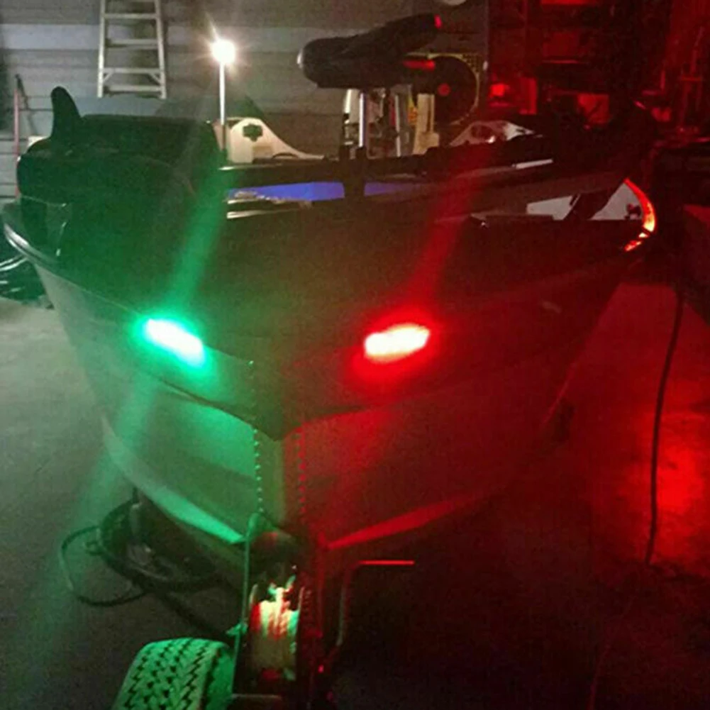 Car Indicator Light Red + Green Side Marking ABS Boat Bus Stern Light Trailer 120 lumens 12V-DC 6LED Universal
Car Indicator Light Red + Green Side Marking ABS Boat Bus Stern Light Trailer 120 lumens 12V-DC 6LED Universal