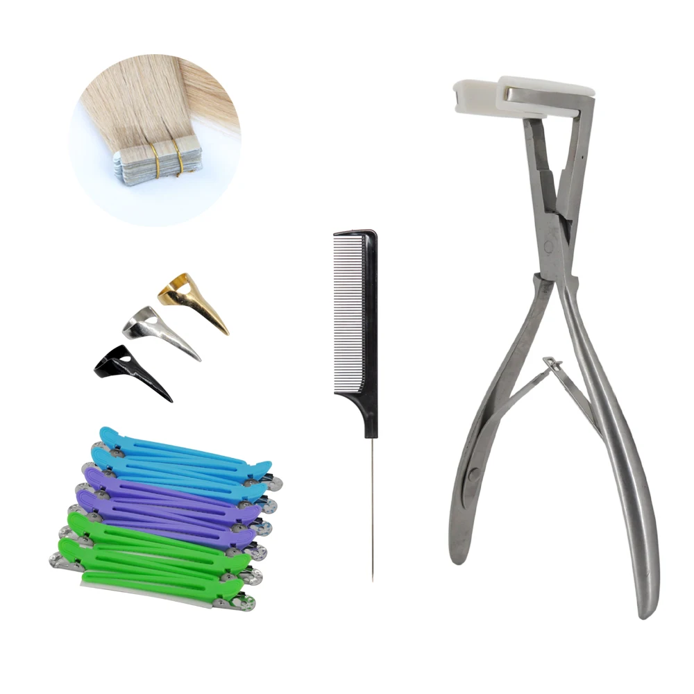 Tape in Hair Extensions Pliers Prodessory Stainless Steel Flat Surface Extensions Tape Sealing Clamp Pliers Tool
Tape in Hair Extensions Pliers Prodessory Stainless Steel Flat Surface Extensions Tape Sealing Clamp Pliers Tool