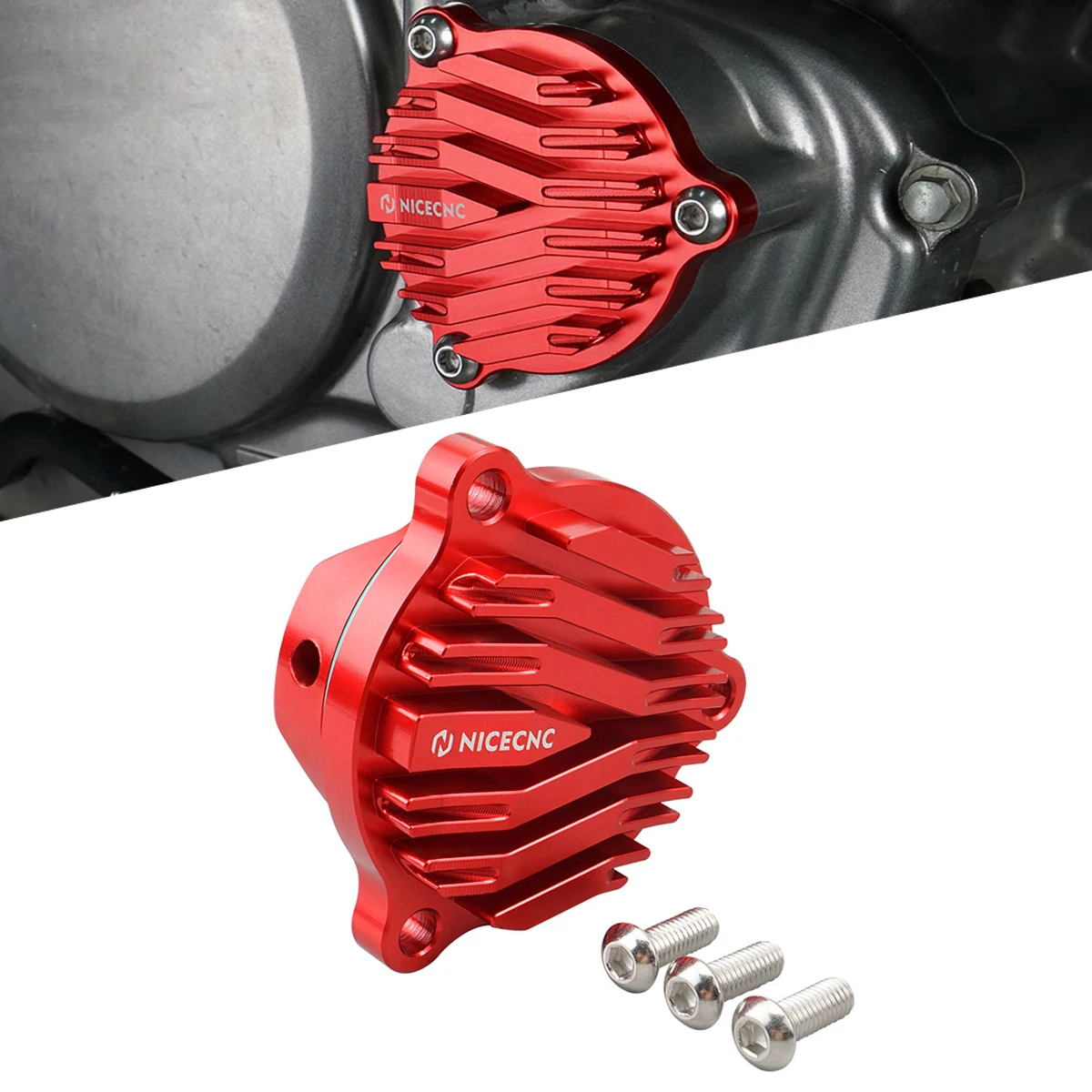NiceCNC Motoross Billet Engine Oil Filter Cover Guard for Honda XR650L XR 650 L 650L 1993-2024 2022 2021 2020 Red Accessories
NiceCNC Motoross Billet Engine Oil Filter Cover Guard for Honda XR650L XR 650 L 650L 1993-2024 2022 2021 2020 Red Accessories