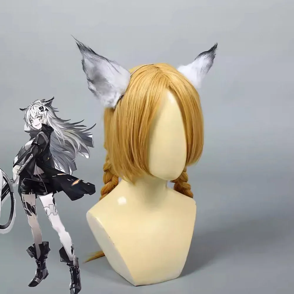 Game Arknights Lappland cosplay props Cat ears headwear for Halloween Carnival Party Events Anime Adult COS Christmas Gift
Game Arknights Lappland cosplay props Cat ears headwear for Halloween Carnival Party Events Anime Adult COS Christmas Gift