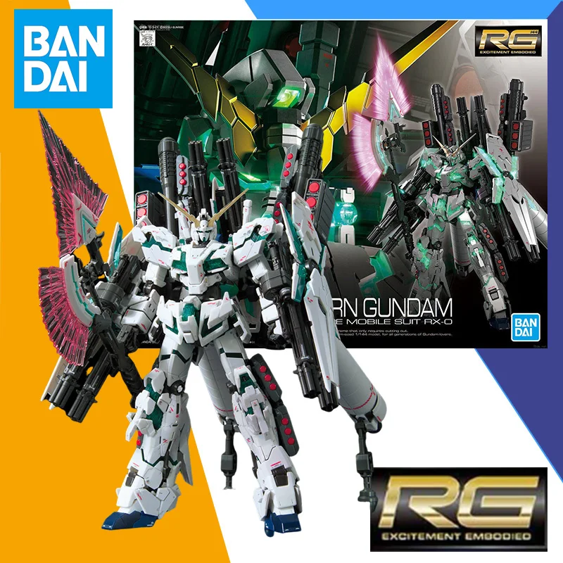 Bandai RG Real Grade 1/144 FULL ARMOR UNICORN GUNDAM Model Kit Assembly Anime Action Figure Model ROBOIT Toys Gift for Children
Bandai RG Real Grade 1/144 FULL ARMOR UNICORN GUNDAM Model Kit Assembly Anime Action Figure Model ROBOIT Toys Gift for Children