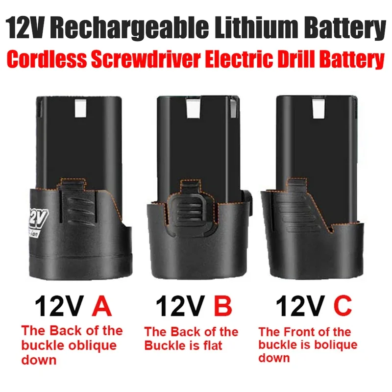 12V 6200mAh Lithium Battery 18650 Li-ion Battery Power Tools accessories For Cordless Screwdriver Electric Drill Battery
12V 6200mAh Lithium Battery 18650 Li-ion Battery Power Tools accessories For Cordless Screwdriver Electric Drill Battery