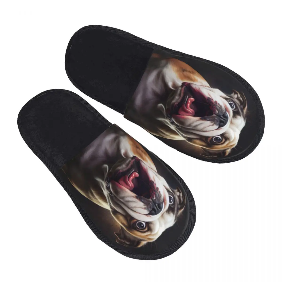 Soft Slippers Funny Shocked French Bulldog Non-Slip Floor Indoor Home Furry Slippers Shoes For Bedroom
Soft Slippers Funny Shocked French Bulldog Non-Slip Floor Indoor Home Furry Slippers Shoes For Bedroom