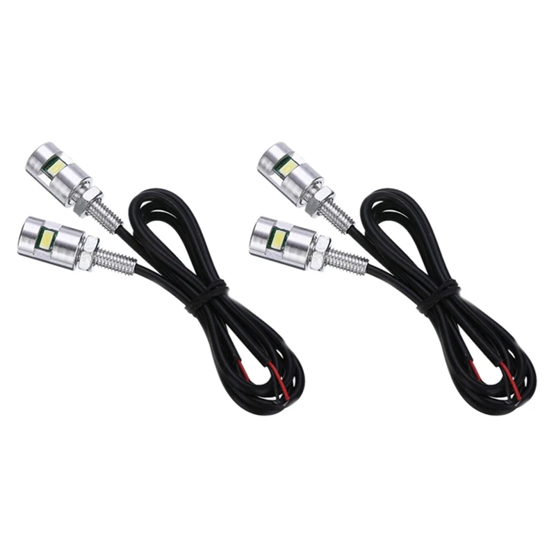 4X Chrome 5630 Motorcycle Screw Bolt Lamp Car Universal License Plate Light 12V
4X Chrome 5630 Motorcycle Screw Bolt Lamp Car Universal License Plate Light 12V
