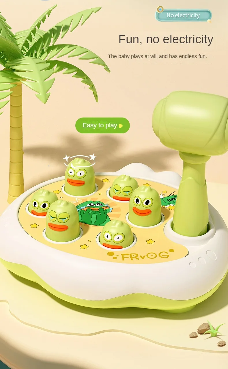 Juguetes de dibujos animados Montessori para bebés, regalo educativo de cumpleaños para niños pequeños, juego de golpear con tema Animal, juego de mesa martillado para padres e hijos Juguetes de dibujos animados Montessori para bebés, regalo educativo de cumpleaños para niños pequeños, juego de golpear con tema Animal, juego de mesa martillado para padres e hijos