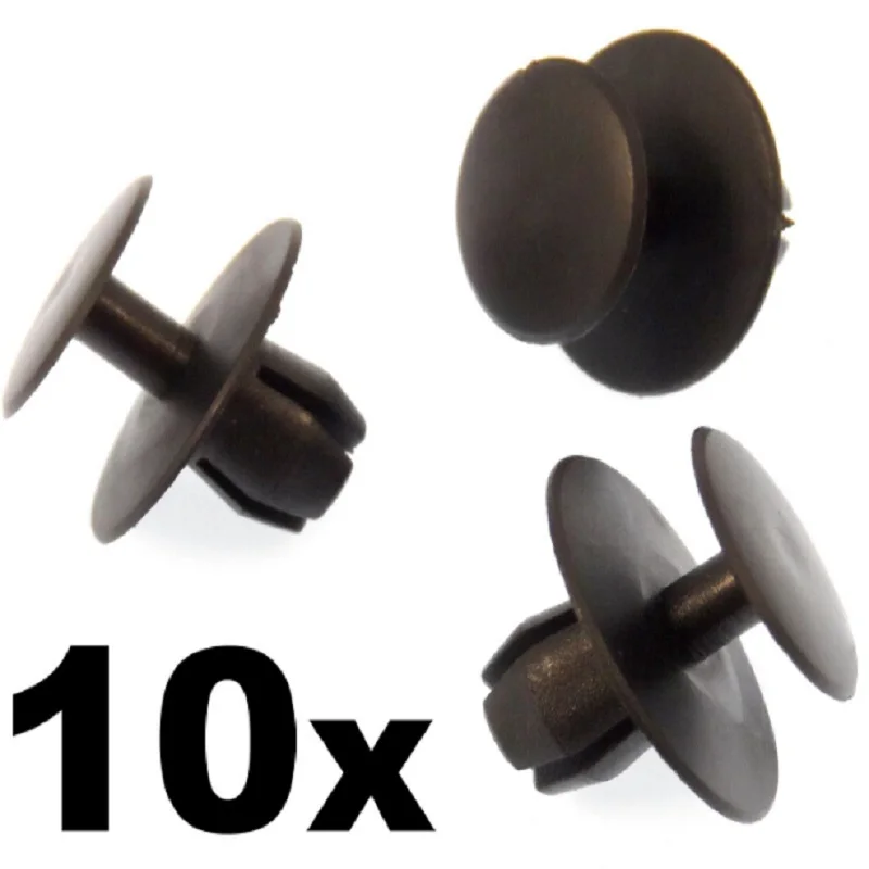 10x For Mercedes-Benz 8mm Plastic Rivet Trim Clip for Bonnet / Hood Insulation Pad
10x For Mercedes-Benz 8mm Plastic Rivet Trim Clip for Bonnet / Hood Insulation Pad