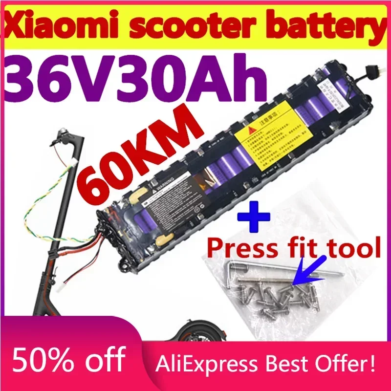 36V 30AH lithium battery 18650 10S3P 250W~600W for Xiaomi Mijia m365 electric scooter
36V 30AH lithium battery 18650 10S3P 250W~600W for Xiaomi Mijia m365 electric scooter