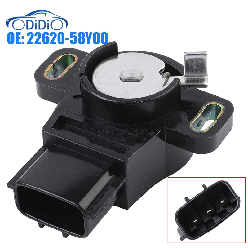 Датчик положения дроссельной заслонки 2262058Y00 TPS ODIDIO 2262058Y00 для Nissan NX Tsuru Tsubame Sentra 1,6 л
Датчик положения дроссельной заслонки 2262058Y00 TPS ODIDIO 2262058Y00 для Nissan NX Tsuru Tsubame Sentra 1,6 л
