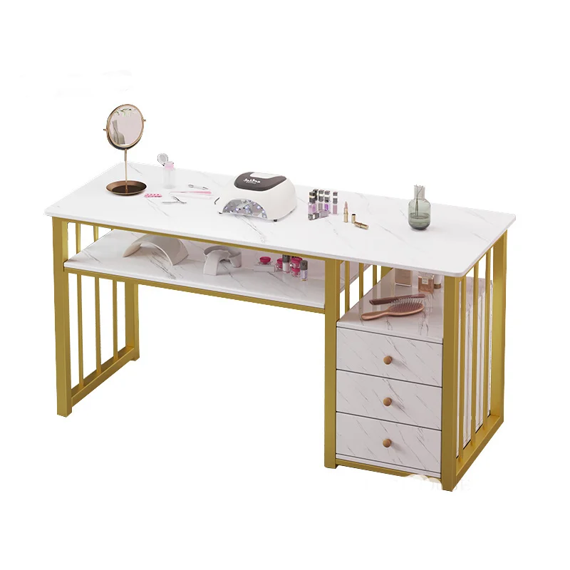 Nordic Light Luxury Nail Tables Salon Furniture Modern Nail Shop Table and Chair Set Single Double Professional Manicure Tables
Nordic Light Luxury Nail Tables Salon Furniture Modern Nail Shop Table and Chair Set Single Double Professional Manicure Tables