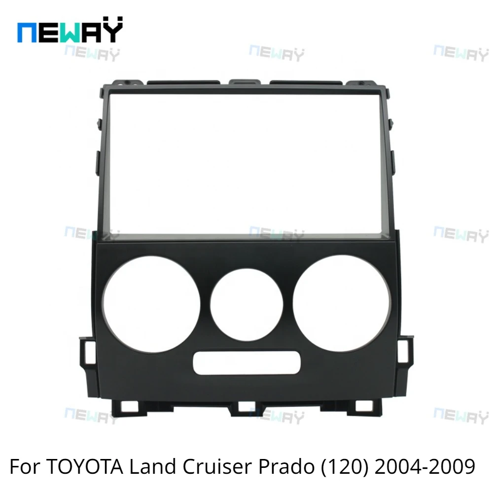 

9-дюймовая Автомобильная панель Fascia Для TOYOTA Land Cruiser Prado (120) 2004-2009, комплект для приборной панели, консоль Facia, Переходная панель, рамка