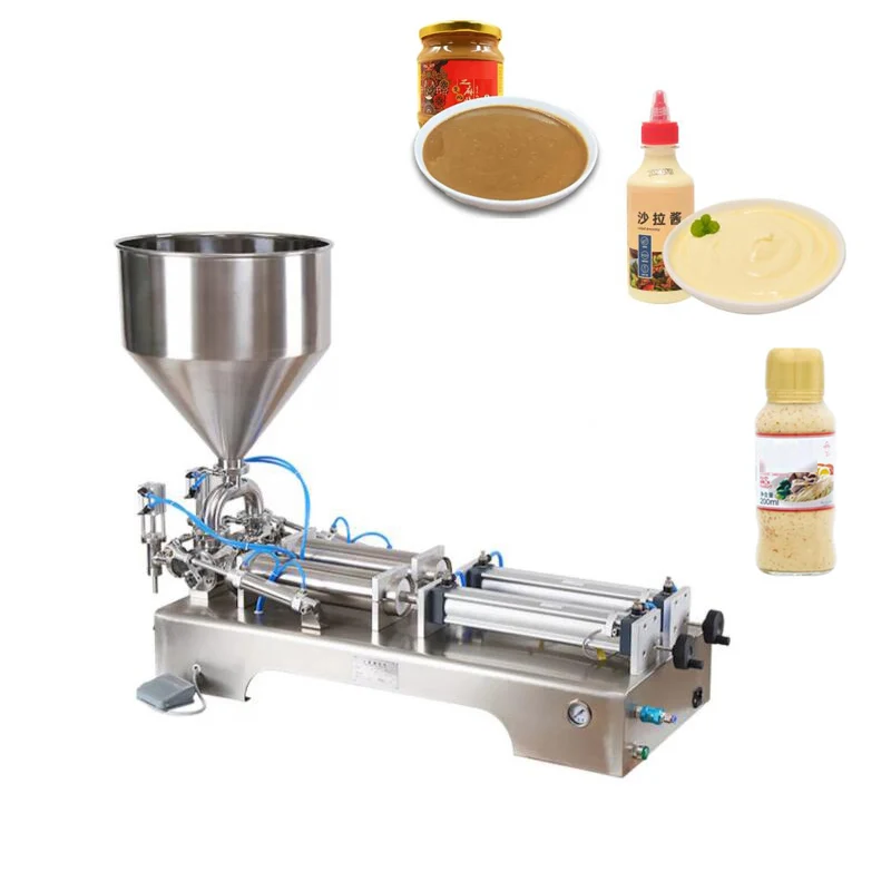 Horizontal Paste Filling Machine Stainless Steel Automatic Quantitative Filling Machine Food Processing Equipment
Horizontal Paste Filling Machine Stainless Steel Automatic Quantitative Filling Machine Food Processing Equipment