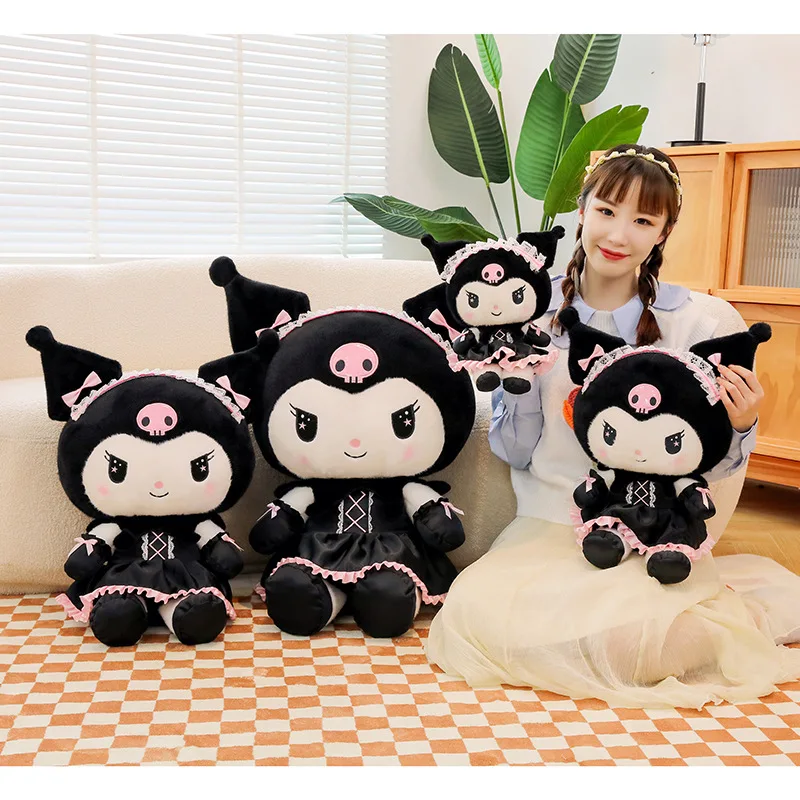 Sanrio Kuromi My Melody плюшевая игрушка Большой размер кавайный Готический маленький дьявол Плюшевые игрушки подарок на день рождения для девочки мягкая тряпичная кукла
Sanrio Kuromi My Melody плюшевая игрушка Большой размер кавайный Готический маленький дьявол Плюшевые игрушки подарок на день рождения для девочки мягкая тряпичная кукла