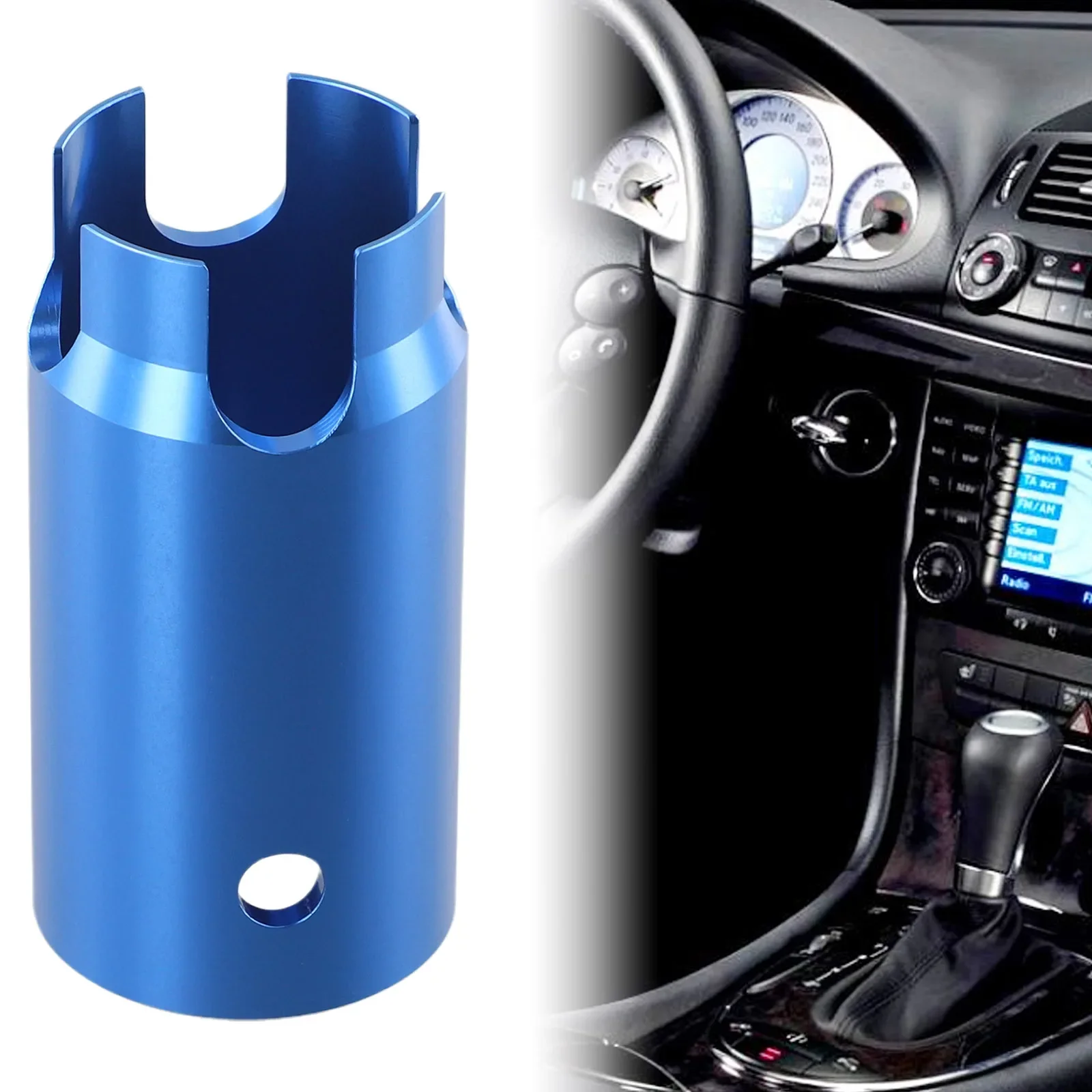 EIS EZS Ignition Lock Ring Remover Tool Ignition Lock Switch Sleeve Remover For Mercedes Blue, 40mm Diameter, 80mm Height
EIS EZS Ignition Lock Ring Remover Tool Ignition Lock Switch Sleeve Remover For Mercedes Blue, 40mm Diameter, 80mm Height