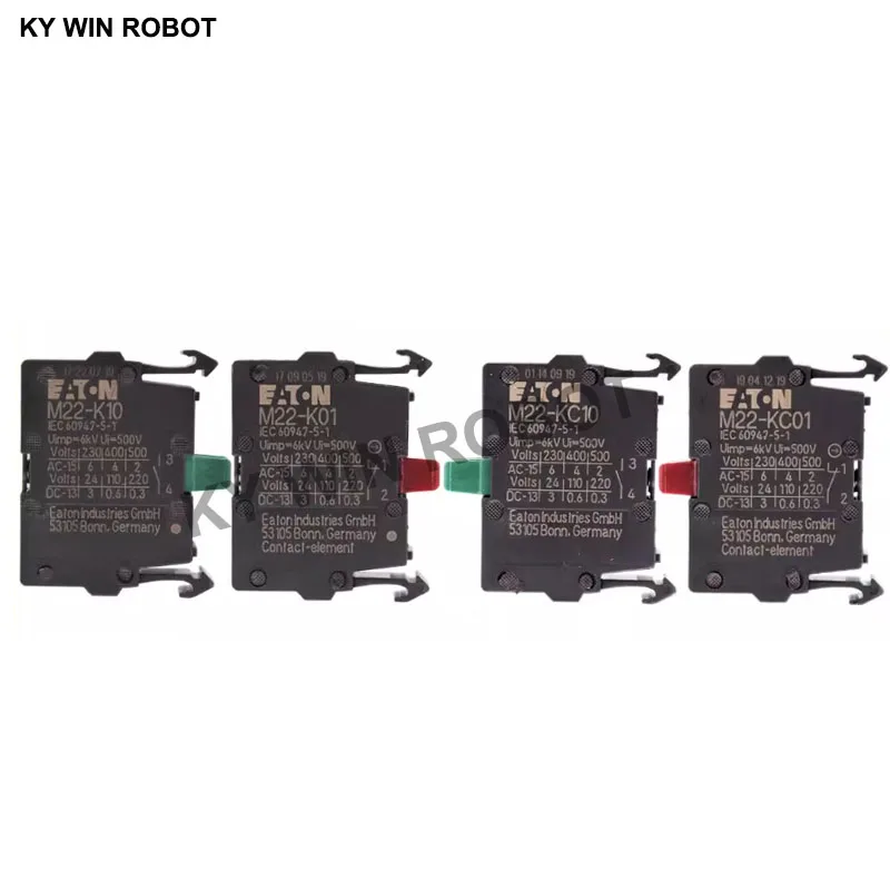 1PCS/LOTS M22-K10 Normally Open/K01 M22-KC10/KC01 Normally Closed Pushbutton Switch Contact Module
1PCS/LOTS M22-K10 Normally Open/K01 M22-KC10/KC01 Normally Closed Pushbutton Switch Contact Module