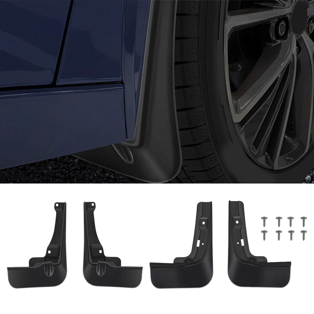 

Fit For Toyota For Prius 2023 60 Series Black Splash Guards Mud Flaps Mudguard Home DIY Repair Replacement Vehicle Accessories