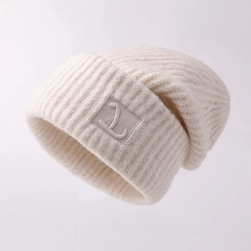 Wool Knitted Hat Loose Earmuffs Show Face Small Winter Warm Coarse Yarn Hat Big Head Circumference Autumn Winter Pile Heap Cap
Wool Knitted Hat Loose Earmuffs Show Face Small Winter Warm Coarse Yarn Hat Big Head Circumference Autumn Winter Pile Heap Cap