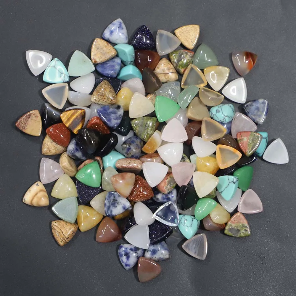 10mm Small Triangle Natural Stone Flat Bottom Ring Surface Cabochon Patch Ornaments Jewelry Accessories Materials Wholesale 50Pc
10mm Small Triangle Natural Stone Flat Bottom Ring Surface Cabochon Patch Ornaments Jewelry Accessories Materials Wholesale 50Pc