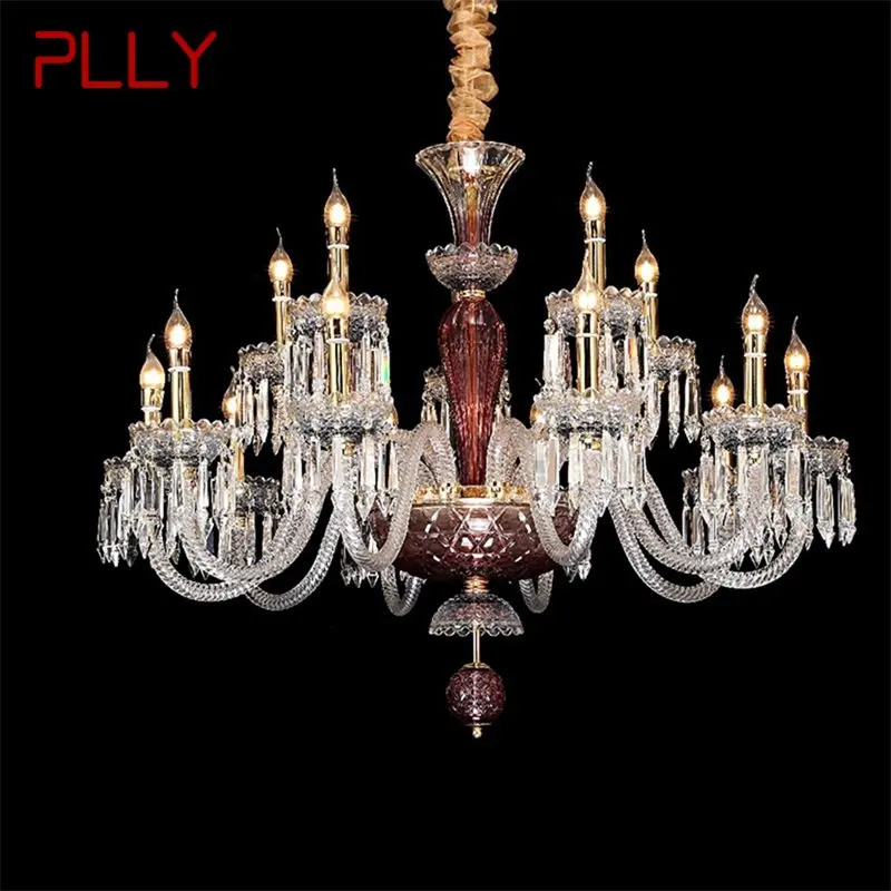 PLLY European Style Chandelier LED Hanging Pendant Candle Crystal Lights Luxury Fixtures for Home Living Room
PLLY European Style Chandelier LED Hanging Pendant Candle Crystal Lights Luxury Fixtures for Home Living Room