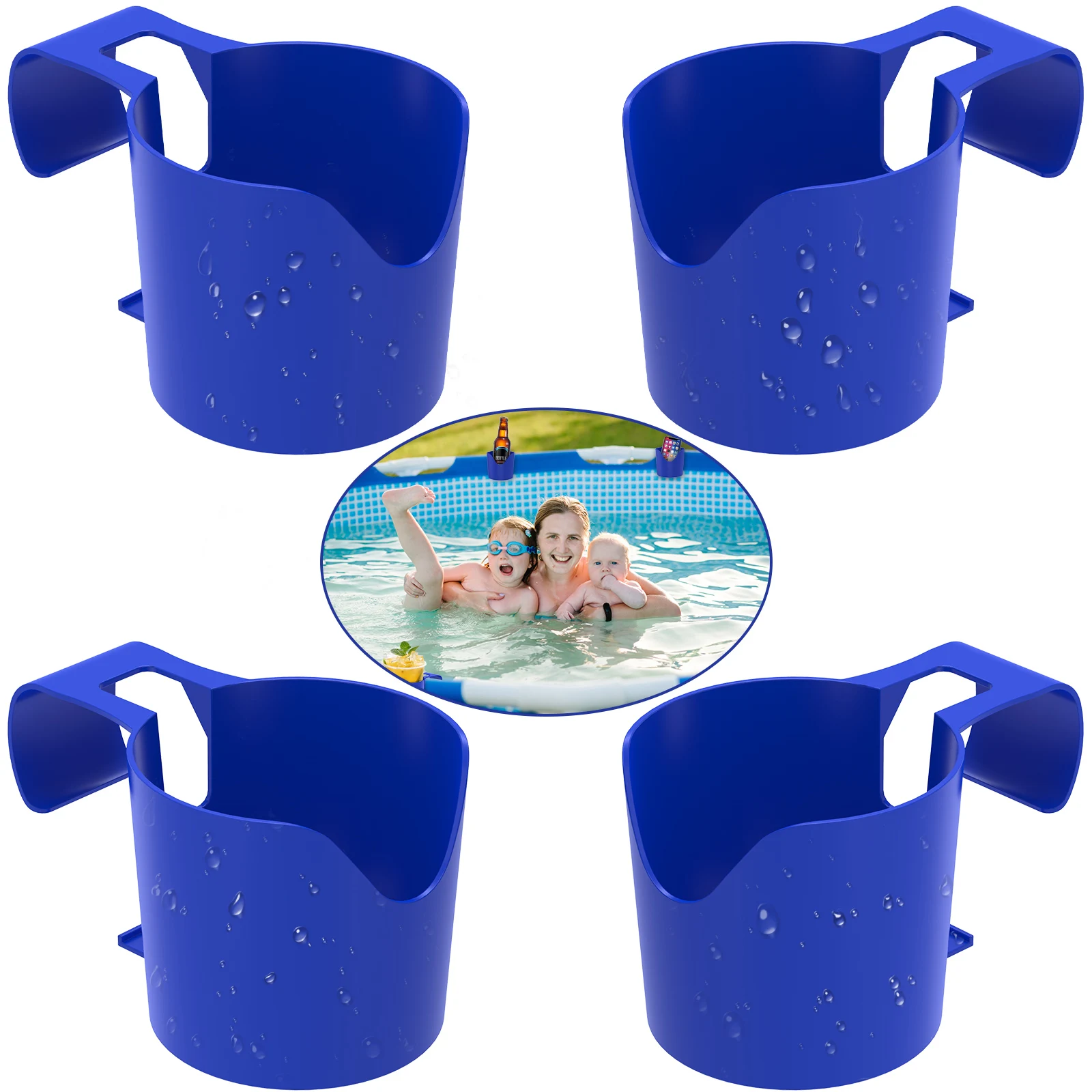 4Pcs Poolside Cup Holder for Above Ground Pool Lightweight Poolside Drink Holder with Hollow Bottom Stackable Poolside Phone
4Pcs Poolside Cup Holder for Above Ground Pool Lightweight Poolside Drink Holder with Hollow Bottom Stackable Poolside Phone