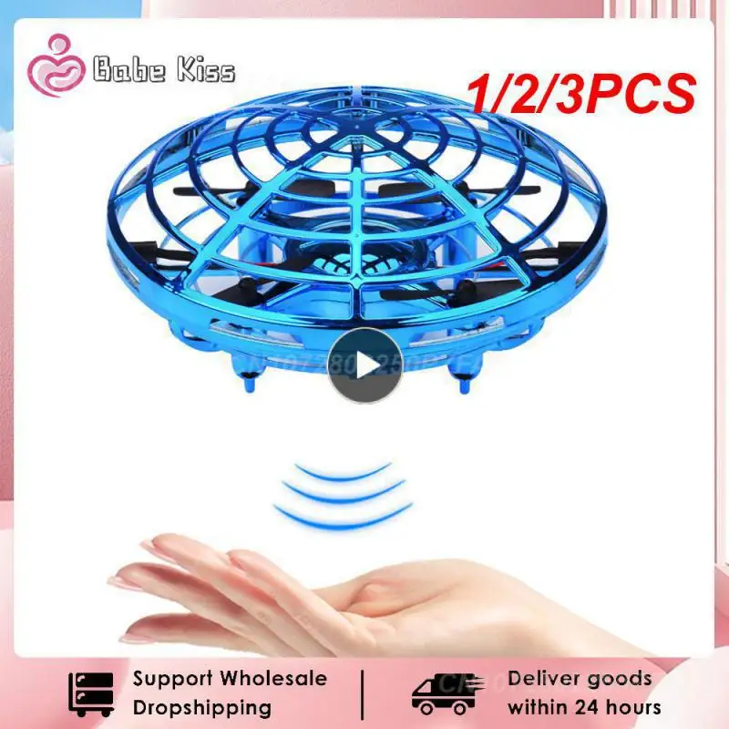 

1/2/3PCS new fidget finger spinner Flying spinner returning gyro Kids toy gift outdoor gaming saucer UFO Drone